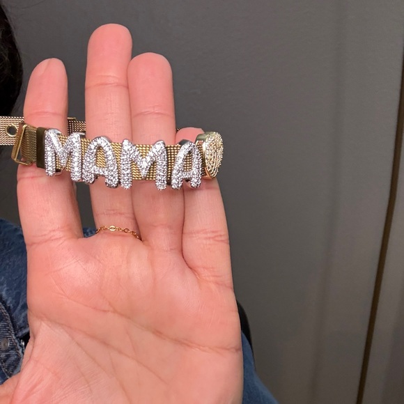 Jewelry - Gold and Silver 'MAMA' Bracelet